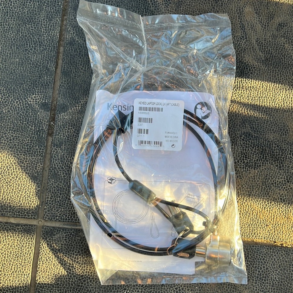 Kensington Laptop Lock 4ft